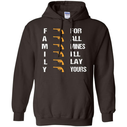 Family For Mines I'll Lay Yours Shirt Dark Chocolate