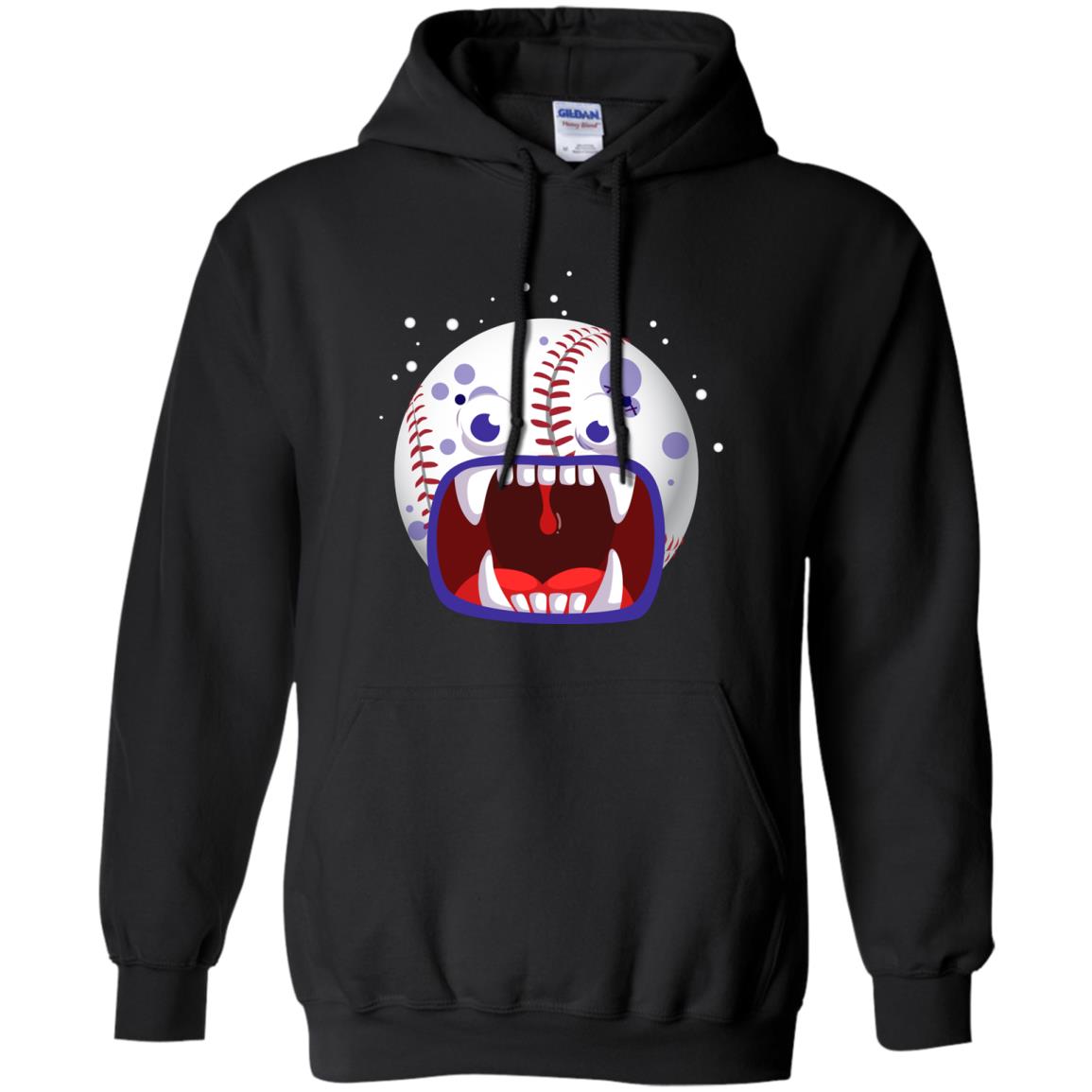 Baseball Halloween Shirt Black