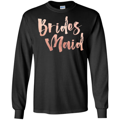 Bridal Shower Wedding Party Bridesmaid T-shirt Black