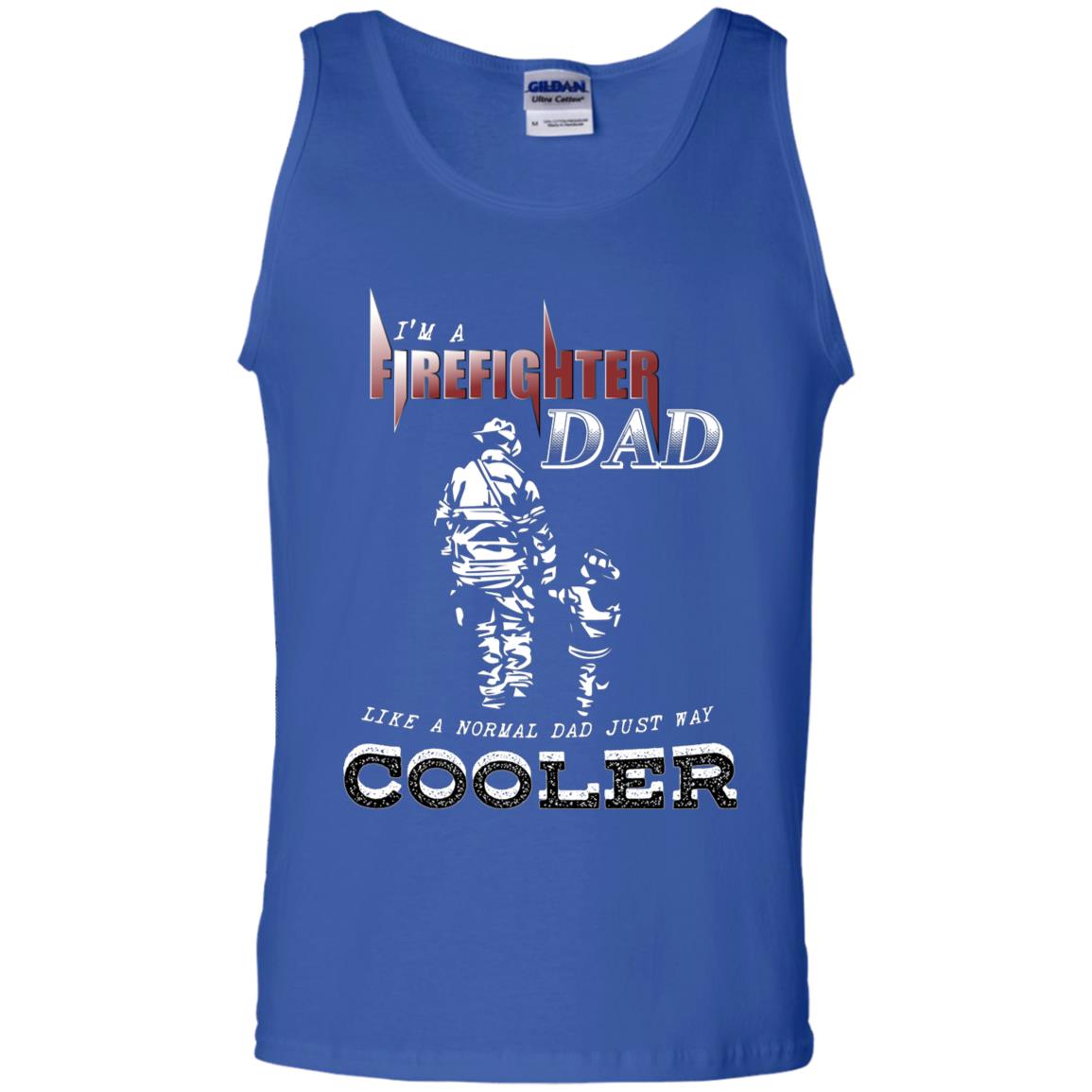 I'm Firefighter Dad Like A Normal Dad Just Way Cooler Shirt Royal