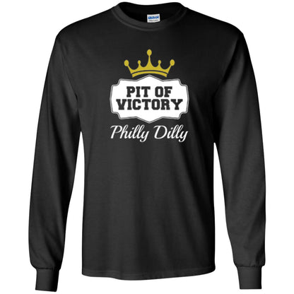 Football Lover T-shirt Philly Dilly Pit Of Victory T-shirt Black