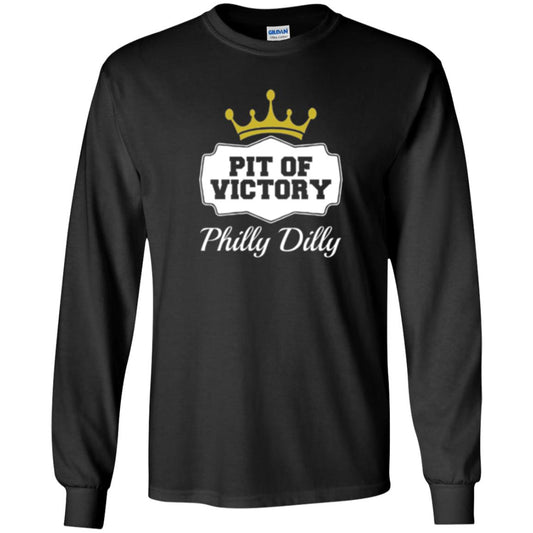 Football Lover T-shirt Philly Dilly Pit Of Victory T-shirt Black