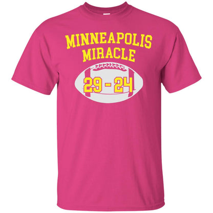 Football Lover T-shirt Minneapolis Miracle Heliconia