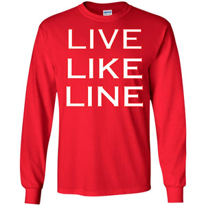 Live Like Line Volleyball Lover Shirt