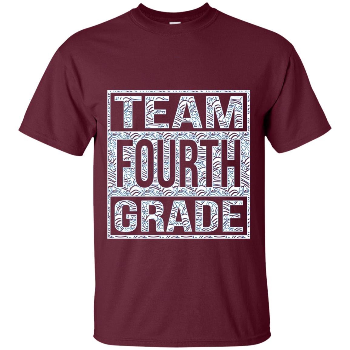 Team 4th Grade Shirt Maroon
