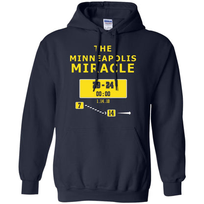 Football Lover T-shirt The Minneapolis Miracle Navy