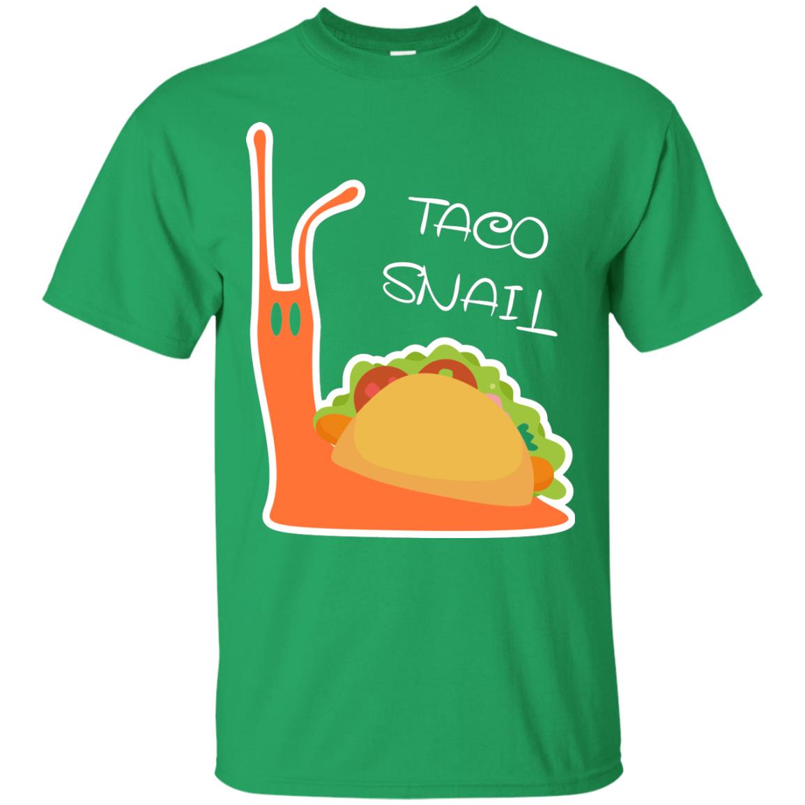 Taco Lover T-shirt Snail Irish Green