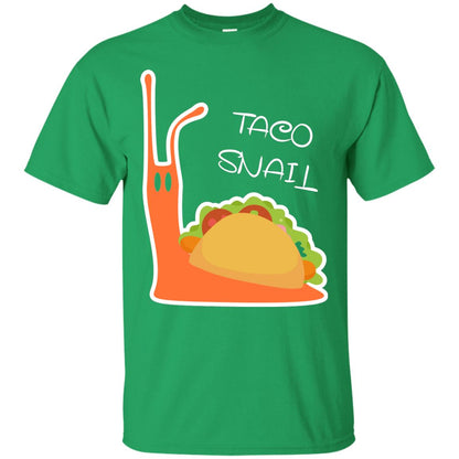 Taco Lover T-shirt Snail Irish Green