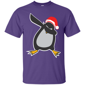 Christmas T-Shirt Dabbing Penguin