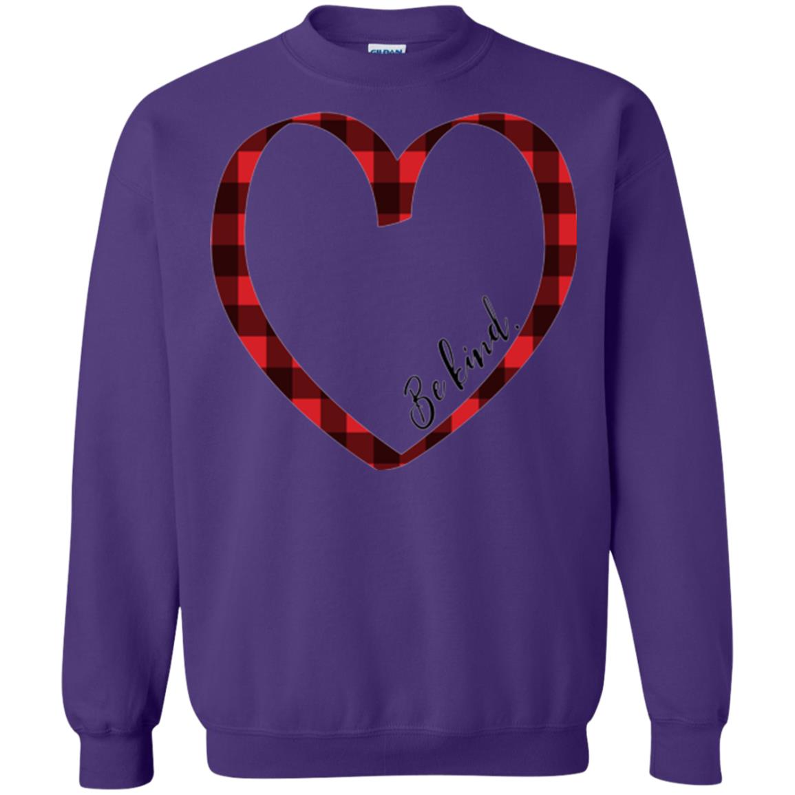 Be Kind Inspirational Motivational T-shirt Purple
