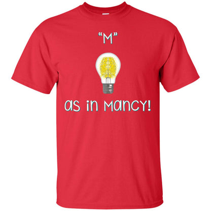M As In Mancy T-shirt Red