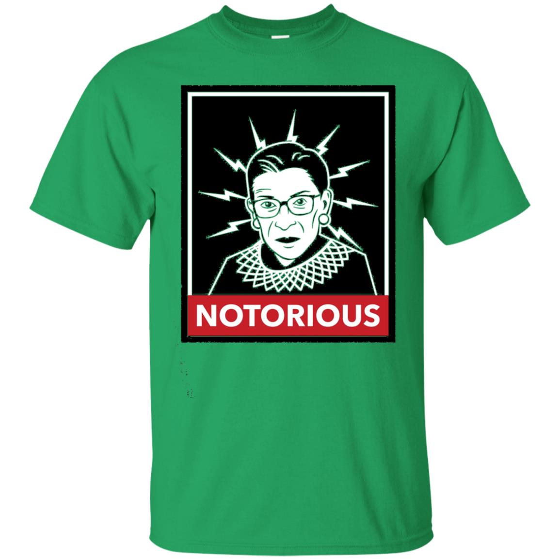 Notorious Ruth Bader Ginsberg Shirt Irish Green