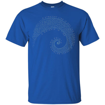 A Wrinkle In Time A Straight Line Movie Lover T-shirt Royal