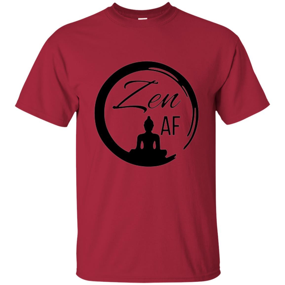 Zen Af Yoga Graphic T-shirt Cardinal