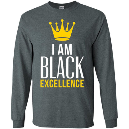 Black Excellence T-shirt Melanin Poppin_ Queen King Dark Heather