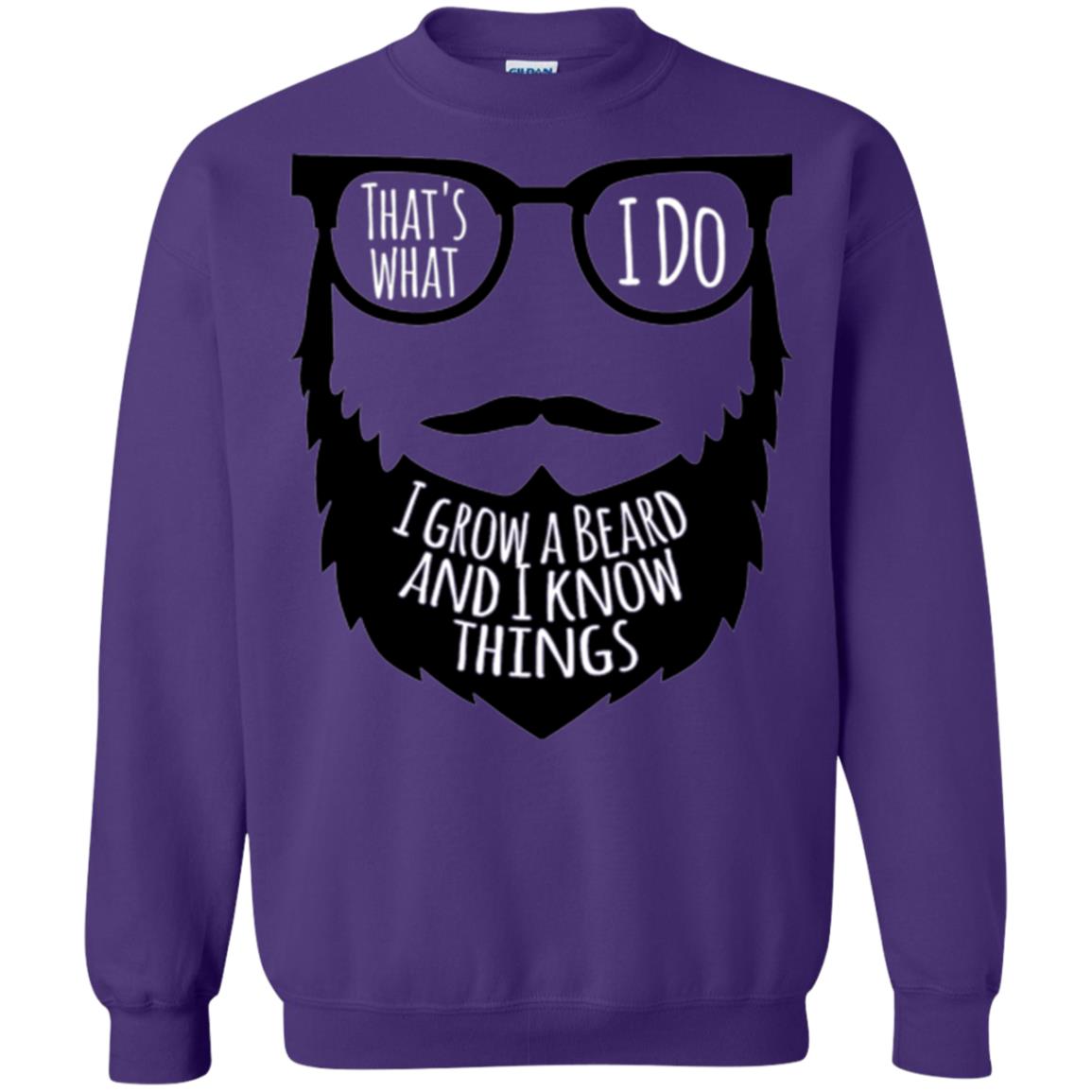 Bread Man T-shirt That_s What I Do I Growl A Bread And I Know Things Purple