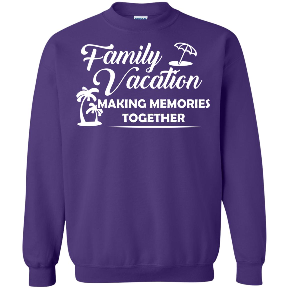 Family Vacation Making Memories Together Purple