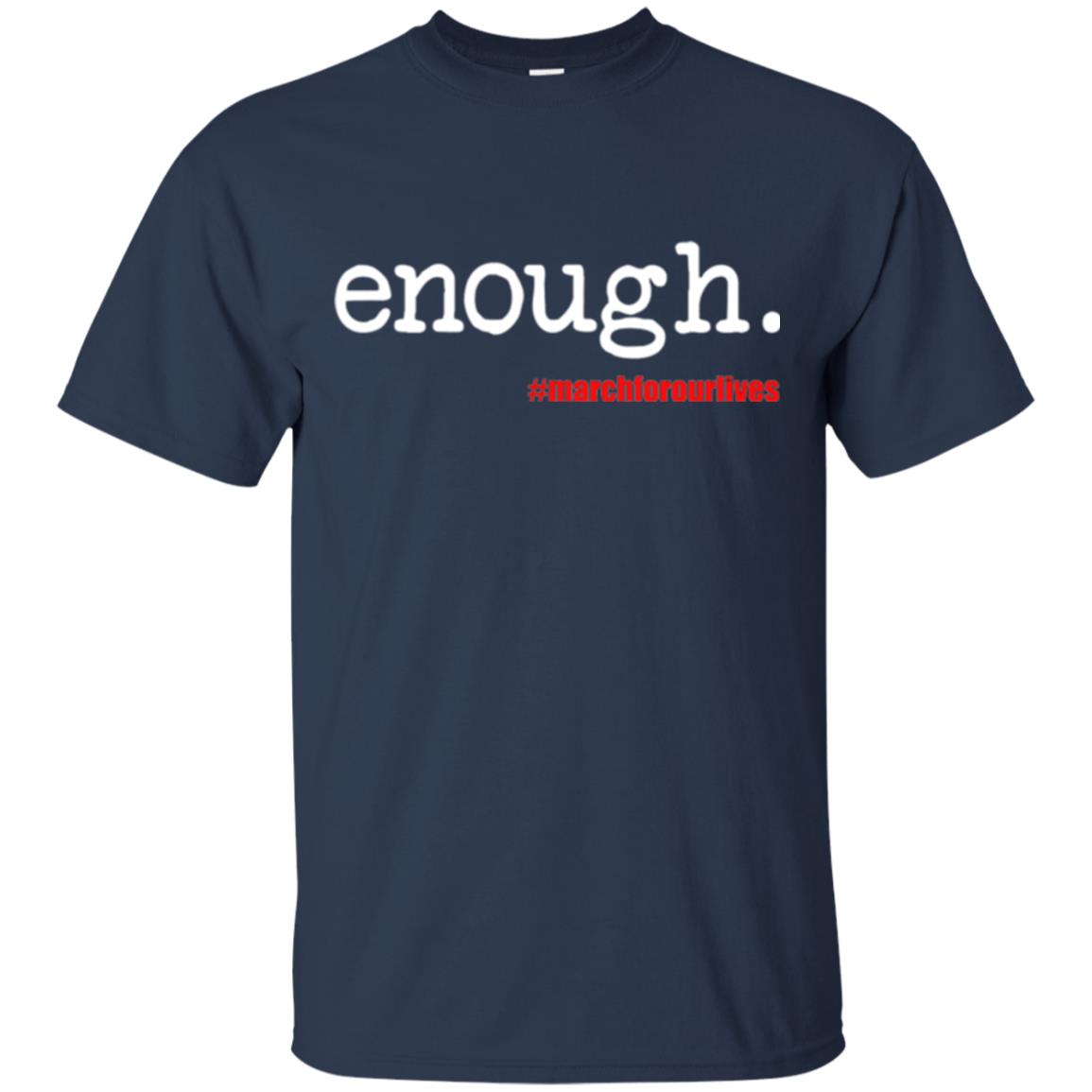 March For Our Lives Anti Gun T-shirt Navy