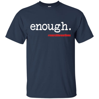 March For Our Lives Anti Gun T-shirt Navy