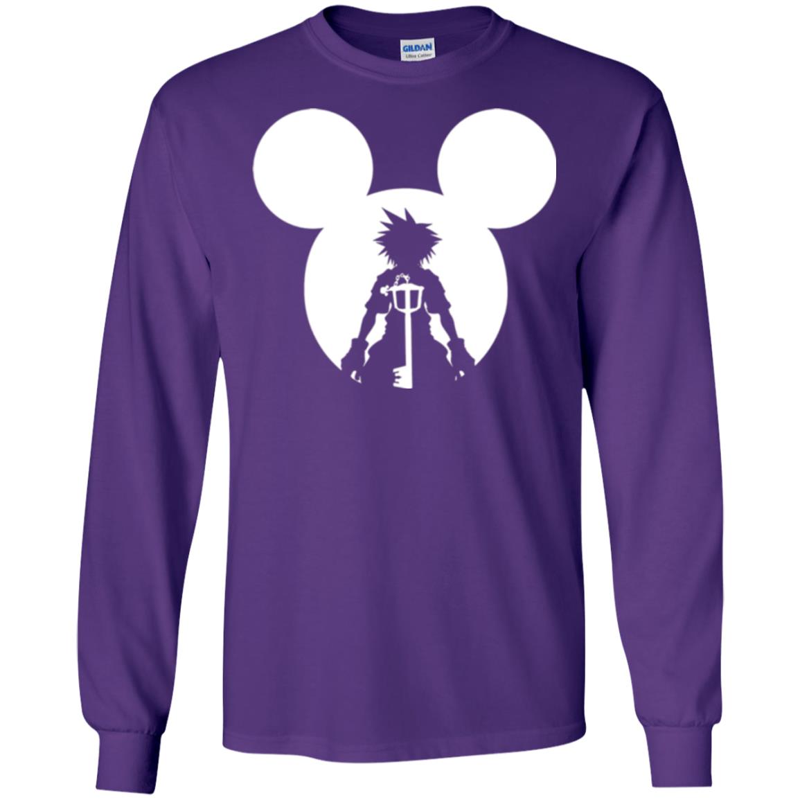 Mickey Lovers T-shirt Disney Kingdom Hearts Purple