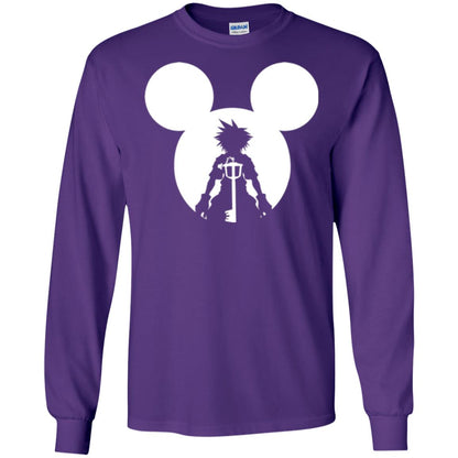 Mickey Lovers T-shirt Disney Kingdom Hearts Purple