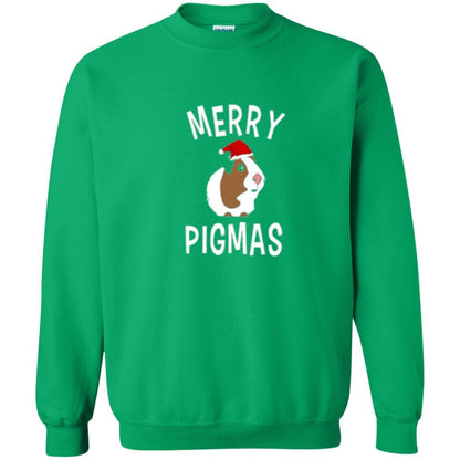Guinea Pig Lover T-shirt Merry Christmas Pigmas Irish Green