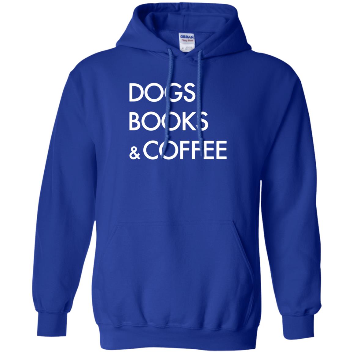 Dog Book And Coffee Shirt Royal