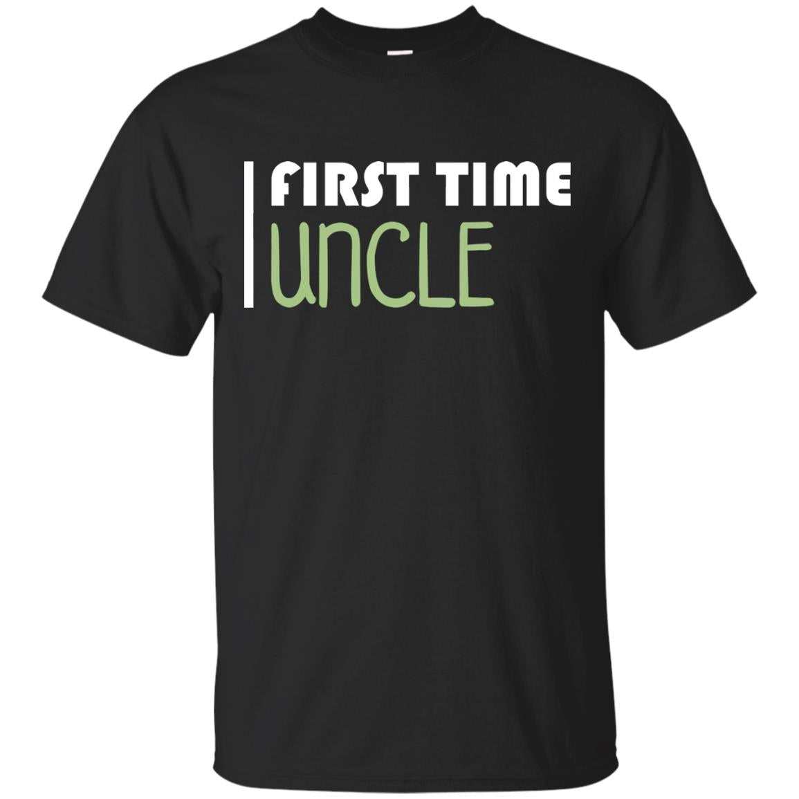 First Time Uncle New Uncle Shirt Black