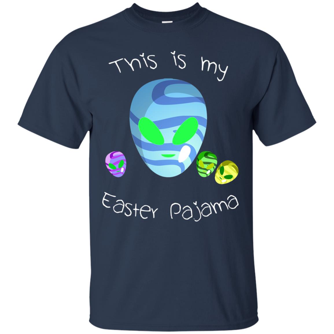 Easter Pajama Alien Shirt Navy