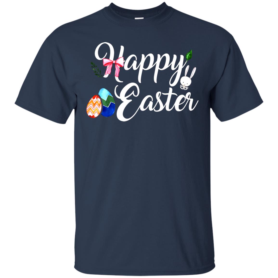 Happy Easter Egg T-shirt Navy