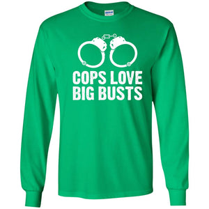 Cops Love Big Busts Usa Police Shirt