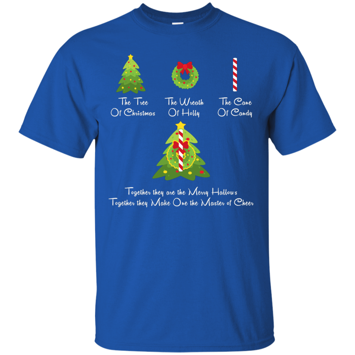 The Tree Of Christmas T-Shirt Royal