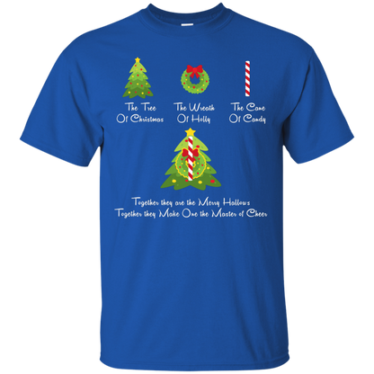 The Tree Of Christmas T-Shirt Royal