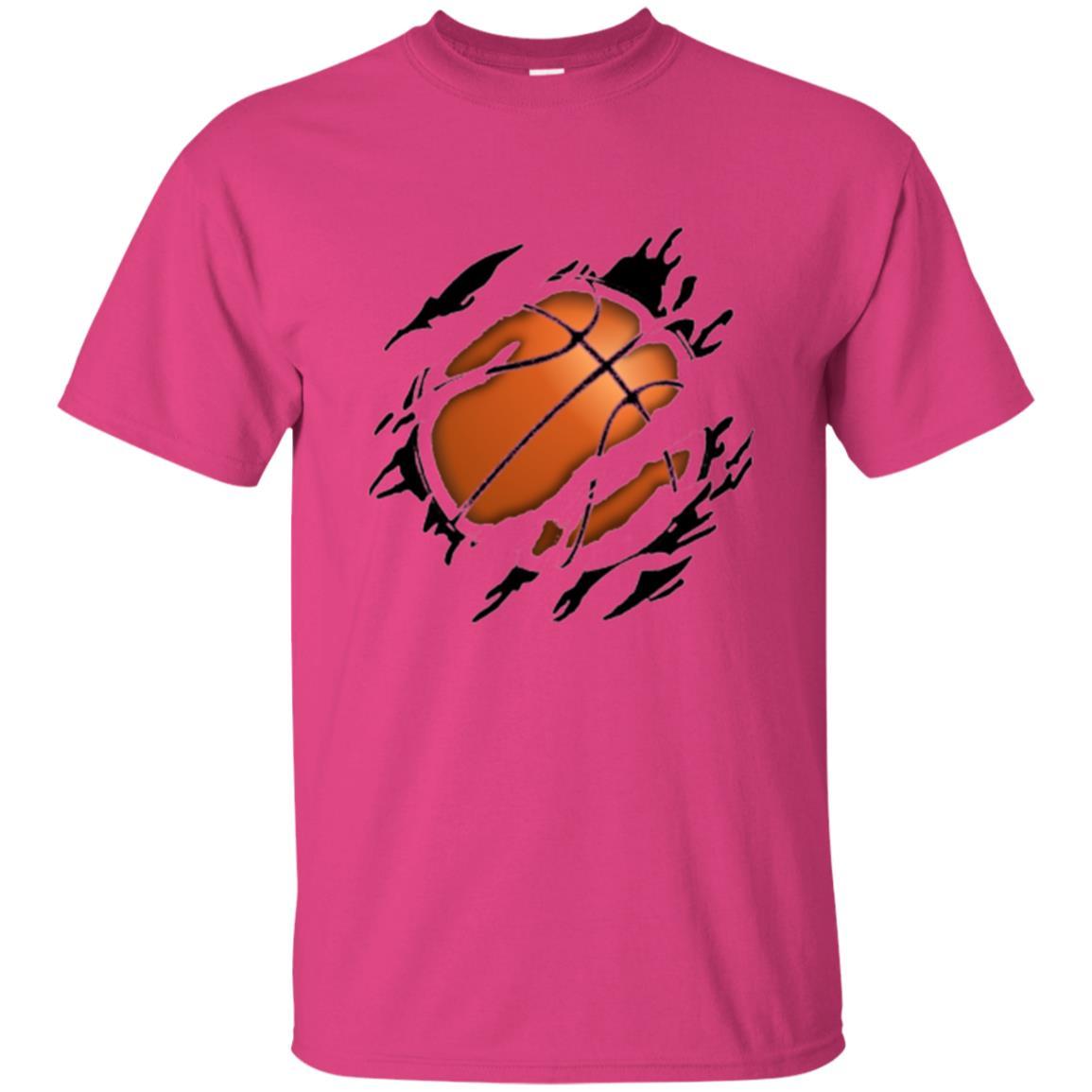 Basketball Lover T-shirt Basketball In Me Heliconia