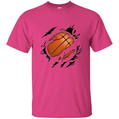 Basketball Lover T-shirt Basketball In Me Heliconia