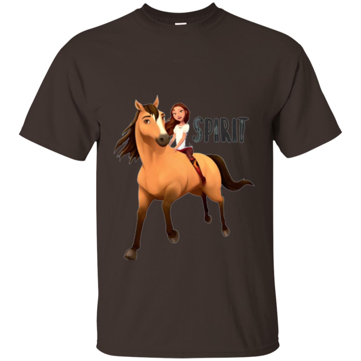 Horse Lover T-shirt Spirit Dark Chocolate