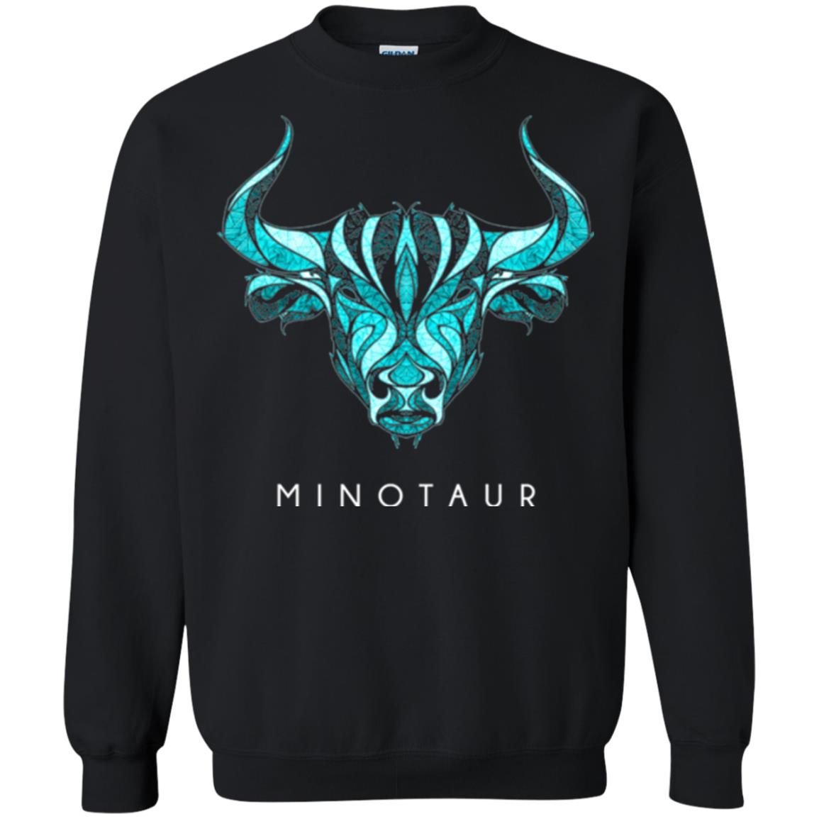 Greek Mythology Lover T-shirt Minotaur T-shirt Black