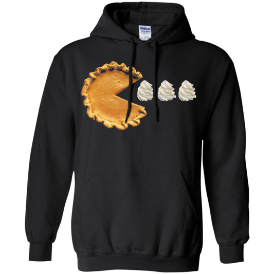 Pumpkin Pie Thanksgiving T-shirt Black