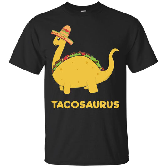 Cinco De Mayo Tacosaurus Taco Dinosaur Lover Shirt Black