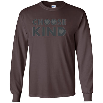 Anti Bullying T-shirt Choose Kind Dark Chocolate