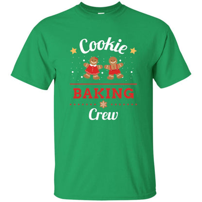 Christmas T-shirt Gingerbread Cookie Baking Crew Irish Green