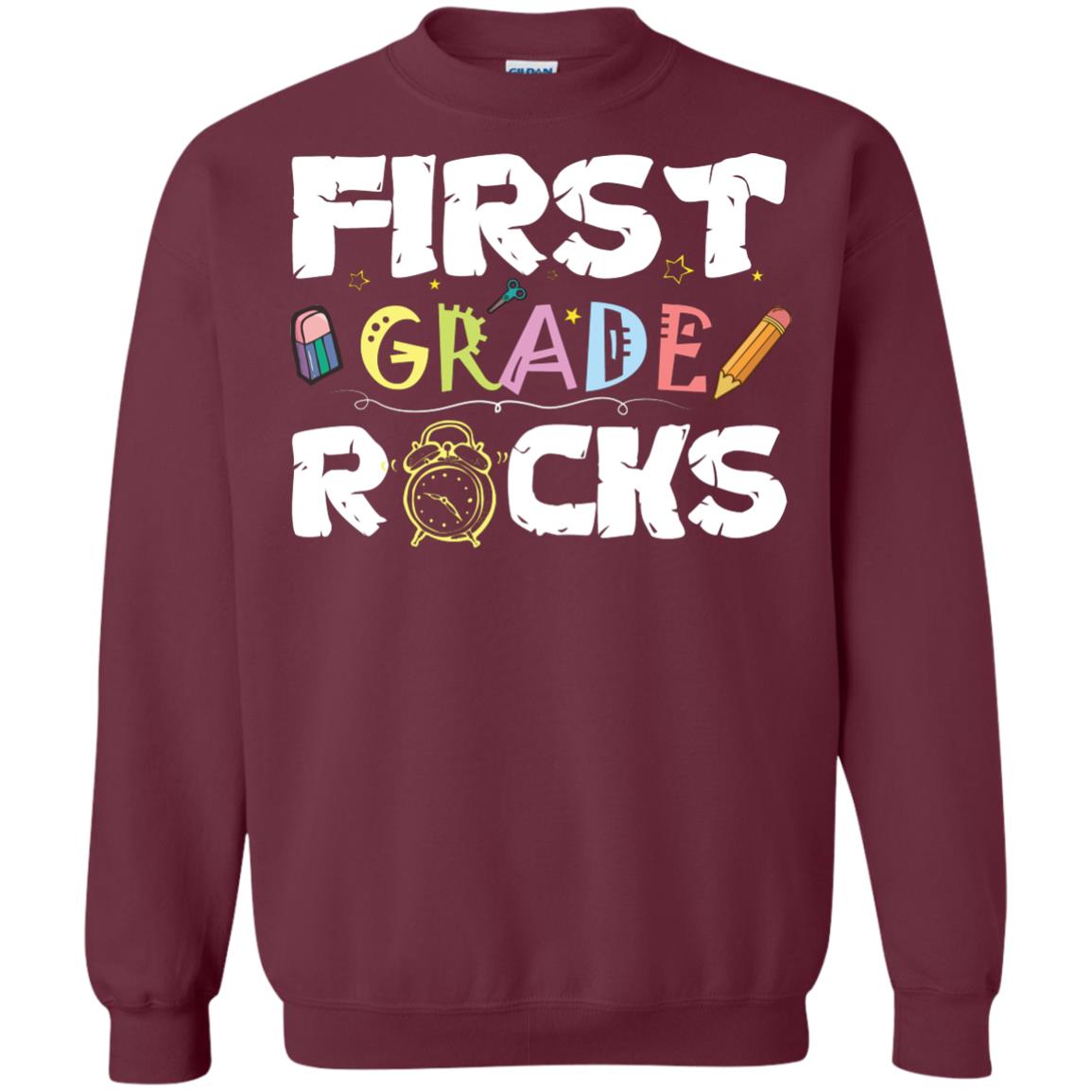 First Grade Shirt 1st Grade 2018 Shirt Maroon