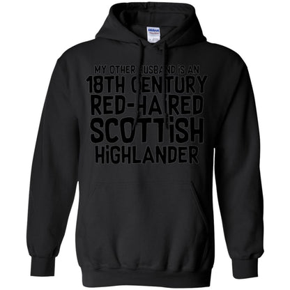 Wife T-shirt My Other Husband Is An 18th Century Red-haired Black