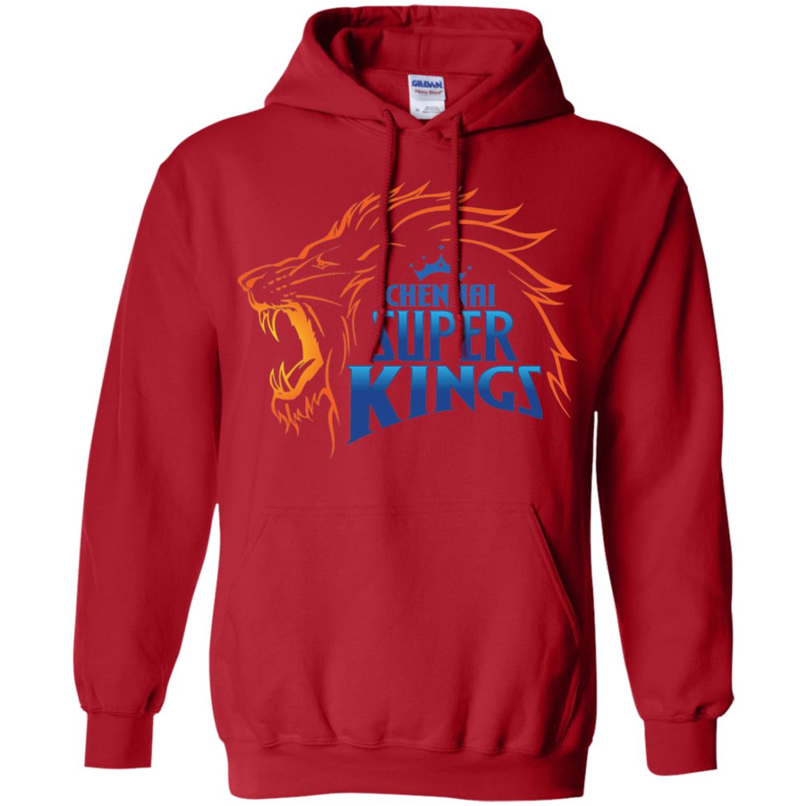 Chennai Super Kings Cricket Fans 2018 T-shirt Red