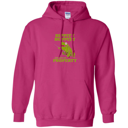 Frog Lover T-shirt Hippity Hoppity Get Off My Property Heliconia