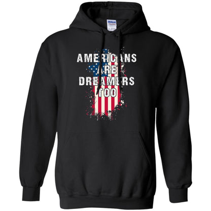 Americans Are Dreamers Too Shirt Black