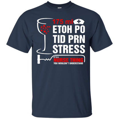 Its Nurse Thing You Wouldnt Registered Nurse Saying Shirt Navy