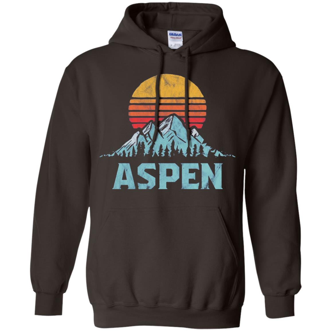 Aspen Mountain T-shirt Dark Chocolate