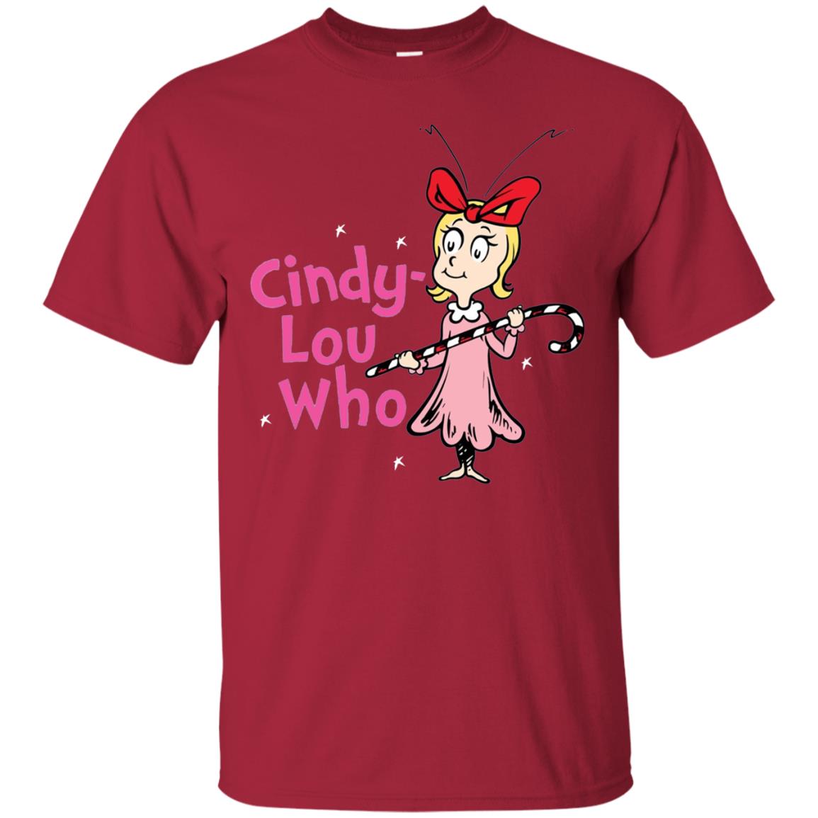 Dr. Seuss Cindy-lou Who T-shirt Cardinal