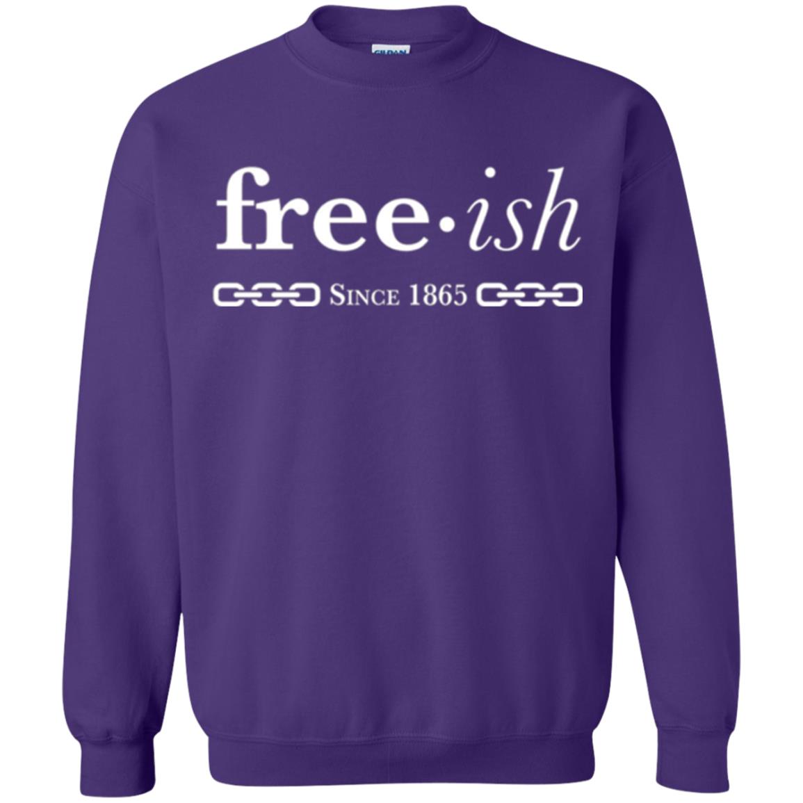Free-ish Since 1865 Black Pride T-shirt Purple